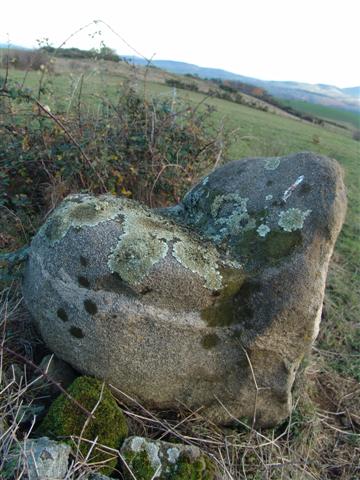 pierre en forme de chaise